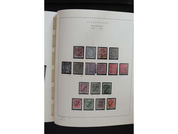 1872/1945, postfrische, ungebrauchte und gestempelte Sammlung, vielfach in beiden Erhaltungen gesammelt, ab Weimar kpl., dazu