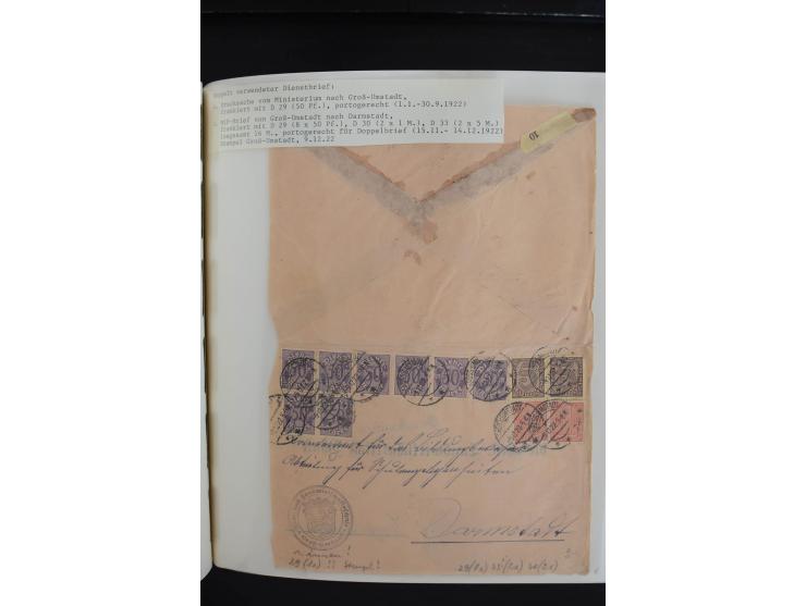 1872/1945, postfrische, ungebrauchte und gestempelte Sammlung, vielfach in beiden Erhaltungen gesammelt, ab Weimar kpl., dazu
