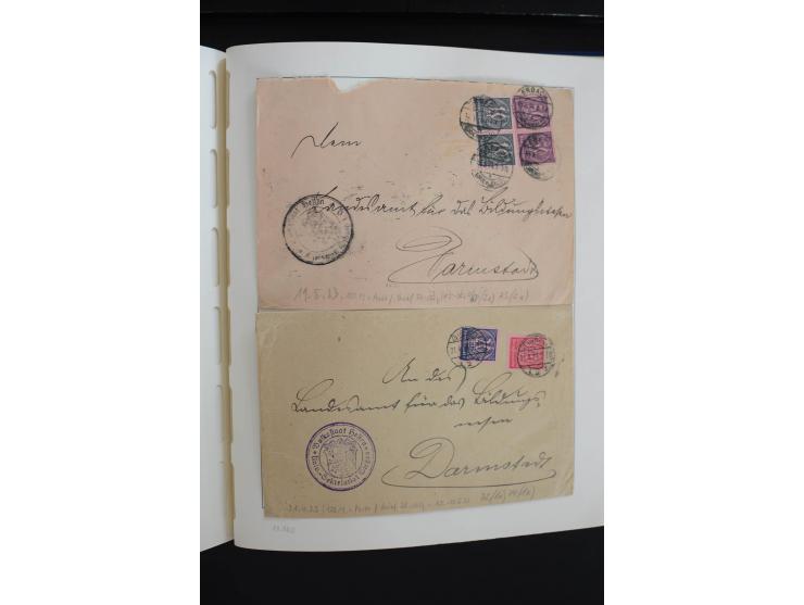 1872/1945, postfrische, ungebrauchte und gestempelte Sammlung, vielfach in beiden Erhaltungen gesammelt, ab Weimar kpl., dazu