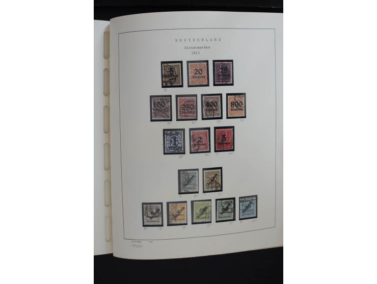 1872/1945, postfrische, ungebrauchte und gestempelte Sammlung, vielfach in beiden Erhaltungen gesammelt, ab Weimar kpl., dazu