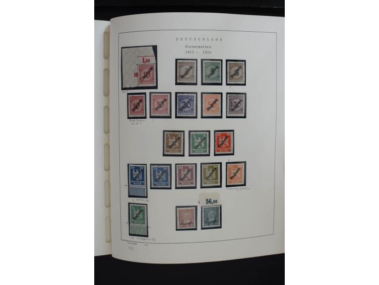 1872/1945, postfrische, ungebrauchte und gestempelte Sammlung, vielfach in beiden Erhaltungen gesammelt, ab Weimar kpl., dazu