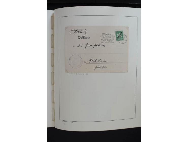 1872/1945, postfrische, ungebrauchte und gestempelte Sammlung, vielfach in beiden Erhaltungen gesammelt, ab Weimar kpl., dazu