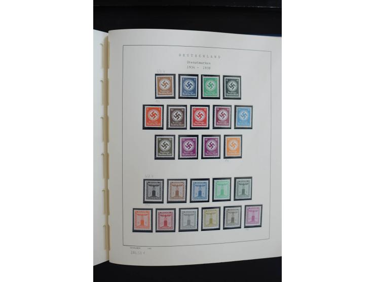 1872/1945, postfrische, ungebrauchte und gestempelte Sammlung, vielfach in beiden Erhaltungen gesammelt, ab Weimar kpl., dazu
