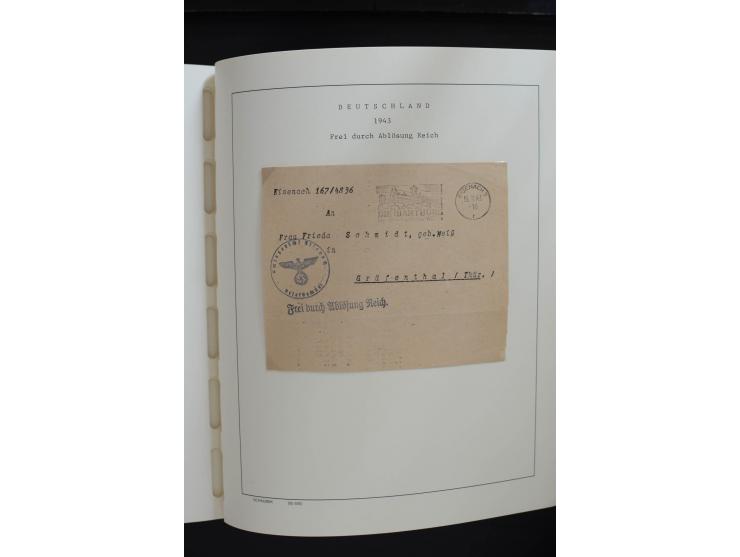 1872/1945, postfrische, ungebrauchte und gestempelte Sammlung, vielfach in beiden Erhaltungen gesammelt, ab Weimar kpl., dazu