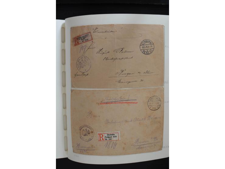 1872/1945, postfrische, ungebrauchte und gestempelte Sammlung, vielfach in beiden Erhaltungen gesammelt, ab Weimar kpl., dazu