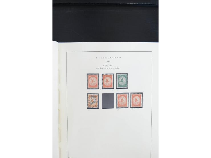 1872/1945, postfrische, ungebrauchte und gestempelte Sammlung, vielfach in beiden Erhaltungen gesammelt, ab Weimar kpl., dazu