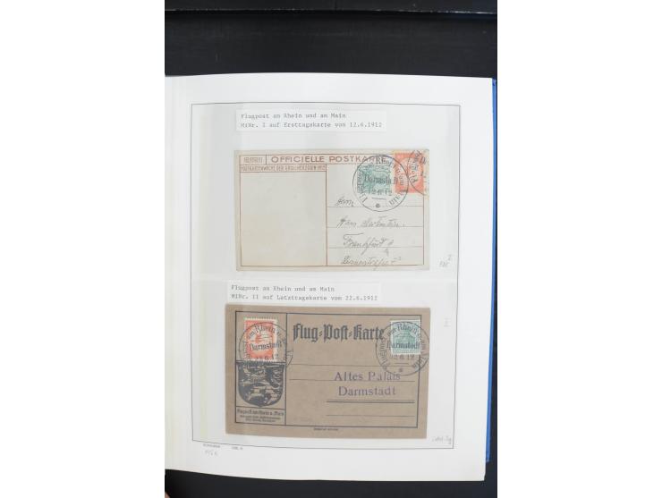 1872/1945, postfrische, ungebrauchte und gestempelte Sammlung, vielfach in beiden Erhaltungen gesammelt, ab Weimar kpl., dazu