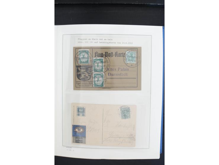 1872/1945, postfrische, ungebrauchte und gestempelte Sammlung, vielfach in beiden Erhaltungen gesammelt, ab Weimar kpl., dazu