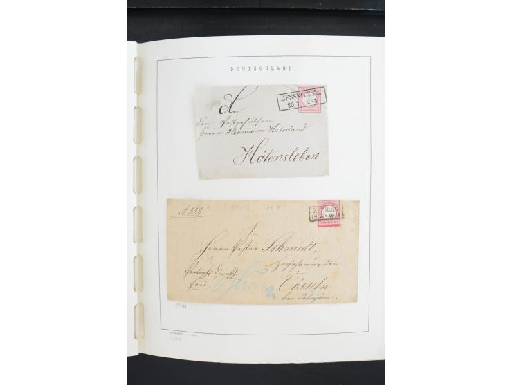 1872/1945, postfrische, ungebrauchte und gestempelte Sammlung, vielfach in beiden Erhaltungen gesammelt, ab Weimar kpl., dazu