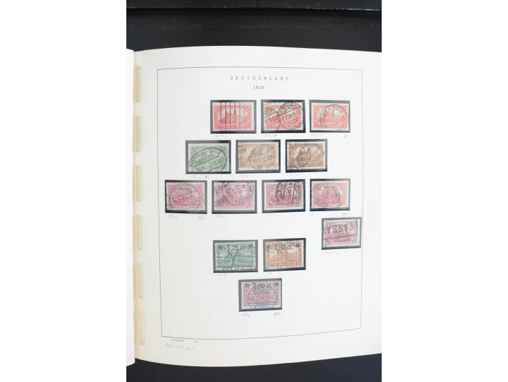 1872/1945, postfrische, ungebrauchte und gestempelte Sammlung, vielfach in beiden Erhaltungen gesammelt, ab Weimar kpl., dazu