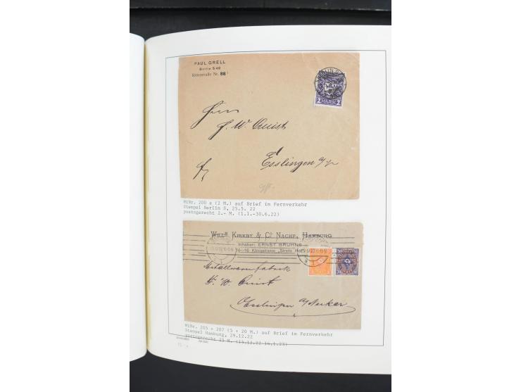 1872/1945, postfrische, ungebrauchte und gestempelte Sammlung, vielfach in beiden Erhaltungen gesammelt, ab Weimar kpl., dazu