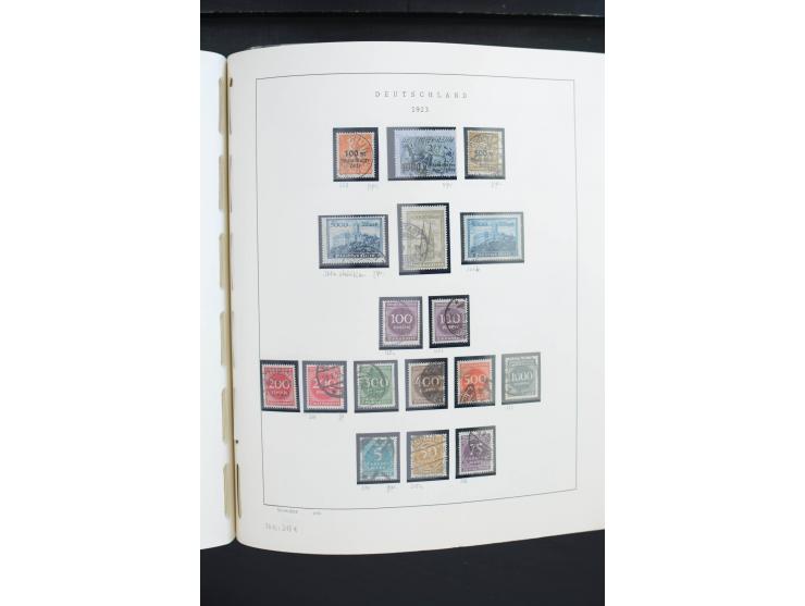 1872/1945, postfrische, ungebrauchte und gestempelte Sammlung, vielfach in beiden Erhaltungen gesammelt, ab Weimar kpl., dazu
