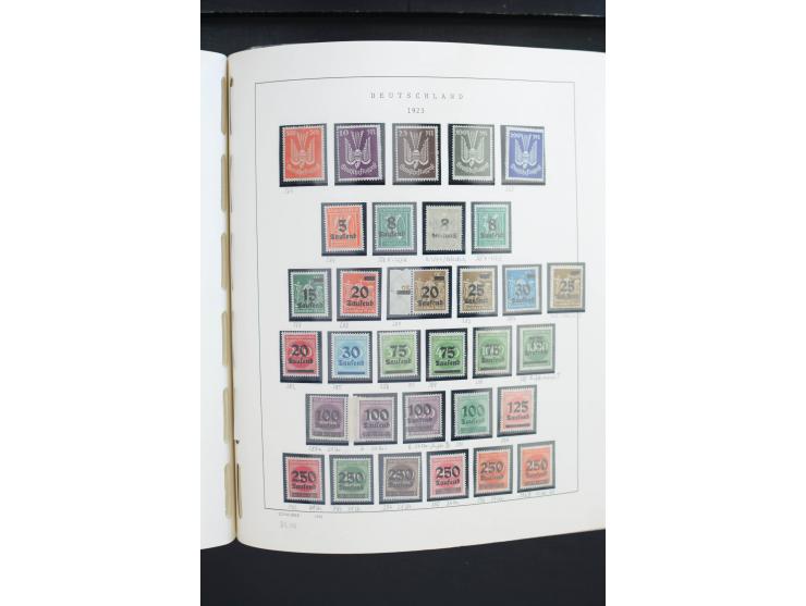 1872/1945, postfrische, ungebrauchte und gestempelte Sammlung, vielfach in beiden Erhaltungen gesammelt, ab Weimar kpl., dazu