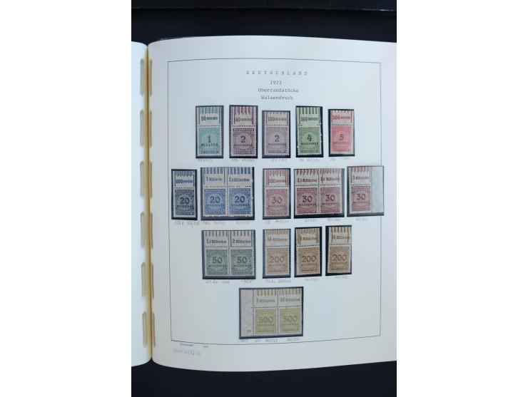 1872/1945, postfrische, ungebrauchte und gestempelte Sammlung, vielfach in beiden Erhaltungen gesammelt, ab Weimar kpl., dazu