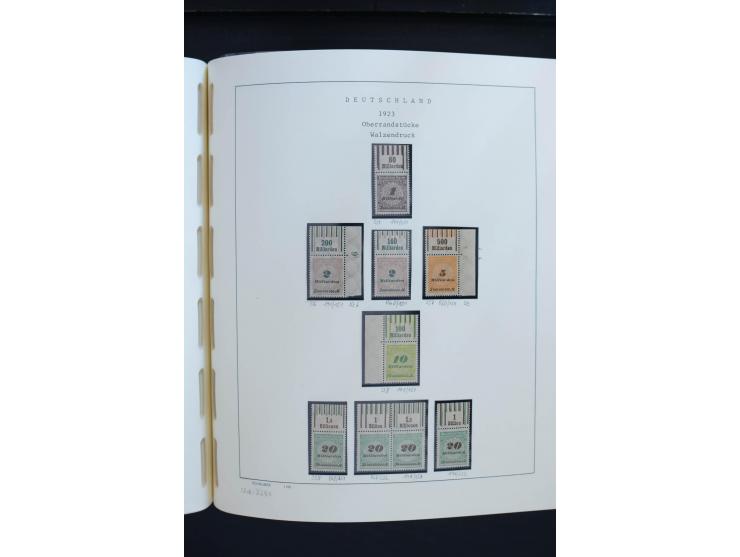 1872/1945, postfrische, ungebrauchte und gestempelte Sammlung, vielfach in beiden Erhaltungen gesammelt, ab Weimar kpl., dazu