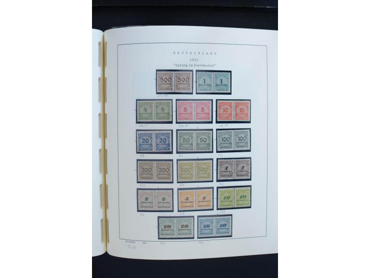 1872/1945, postfrische, ungebrauchte und gestempelte Sammlung, vielfach in beiden Erhaltungen gesammelt, ab Weimar kpl., dazu