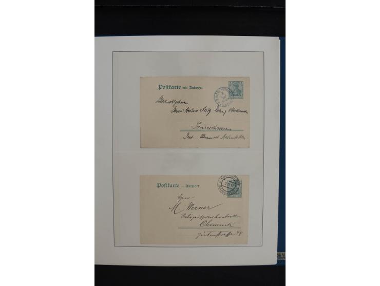1872/1923, gestempelte, in den Hauptnummern weitgehend kpl. Sammlung mit u.a. Mi.-Nr. 3 (Ersttag), 21b, 24, 28, 49aa (2, einm