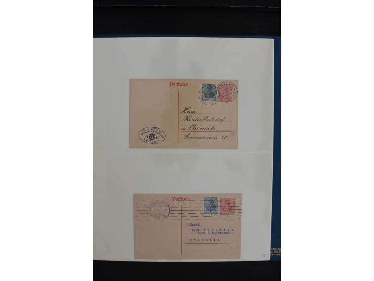 1872/1923, gestempelte, in den Hauptnummern weitgehend kpl. Sammlung mit u.a. Mi.-Nr. 3 (Ersttag), 21b, 24, 28, 49aa (2, einm