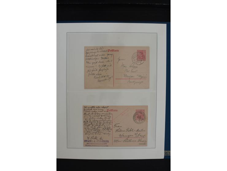 1872/1923, gestempelte, in den Hauptnummern weitgehend kpl. Sammlung mit u.a. Mi.-Nr. 3 (Ersttag), 21b, 24, 28, 49aa (2, einm