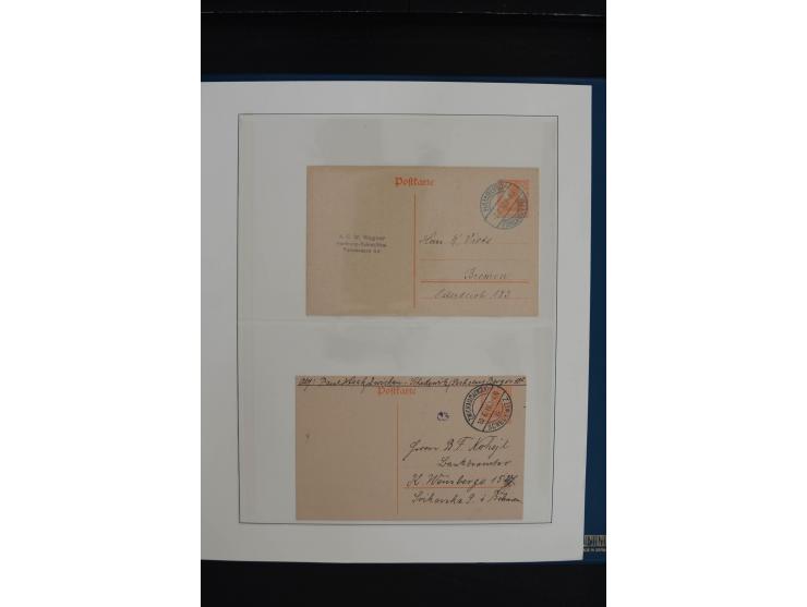 1872/1923, gestempelte, in den Hauptnummern weitgehend kpl. Sammlung mit u.a. Mi.-Nr. 3 (Ersttag), 21b, 24, 28, 49aa (2, einm
