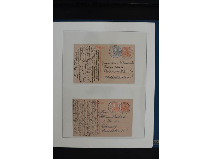 1872/1923, gestempelte, in den Hauptnummern weitgehend kpl. Sammlung mit u.a. Mi.-Nr. 3 (Ersttag), 21b, 24, 28, 49aa (2, einm