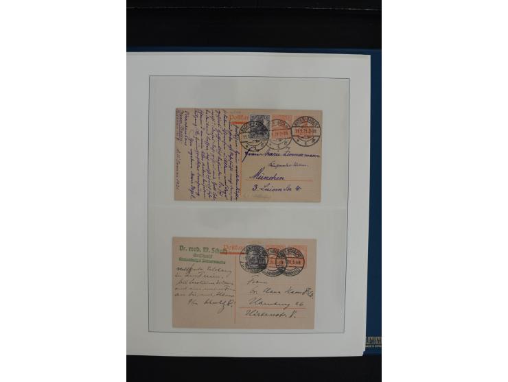 1872/1923, gestempelte, in den Hauptnummern weitgehend kpl. Sammlung mit u.a. Mi.-Nr. 3 (Ersttag), 21b, 24, 28, 49aa (2, einm