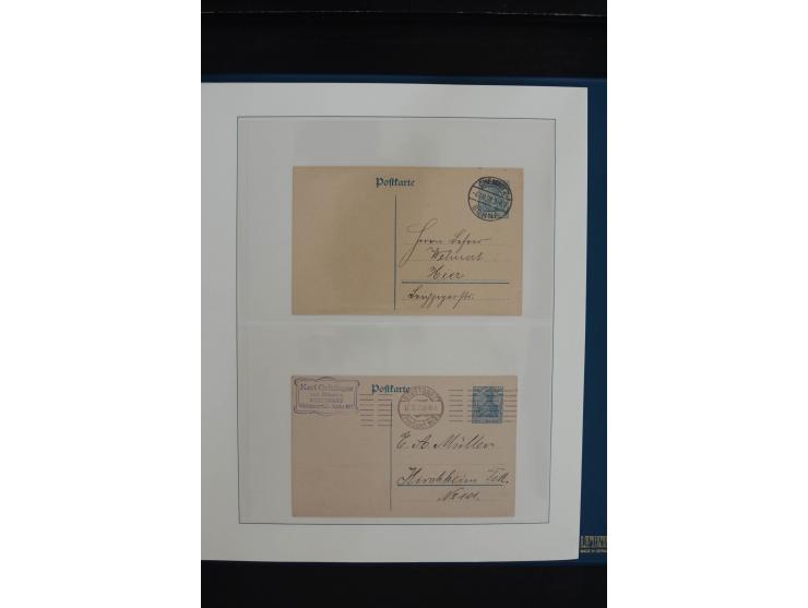 1872/1923, gestempelte, in den Hauptnummern weitgehend kpl. Sammlung mit u.a. Mi.-Nr. 3 (Ersttag), 21b, 24, 28, 49aa (2, einm