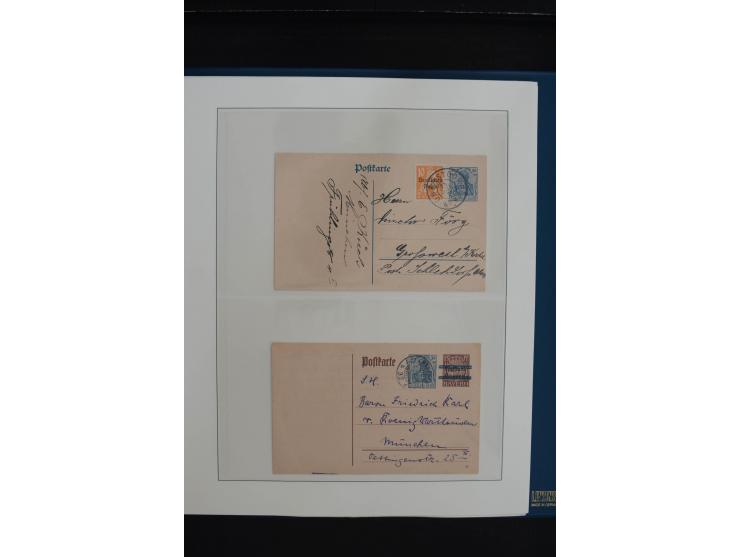 1872/1923, gestempelte, in den Hauptnummern weitgehend kpl. Sammlung mit u.a. Mi.-Nr. 3 (Ersttag), 21b, 24, 28, 49aa (2, einm