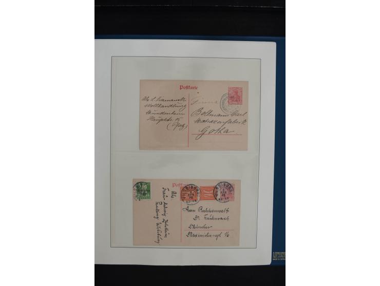1872/1923, gestempelte, in den Hauptnummern weitgehend kpl. Sammlung mit u.a. Mi.-Nr. 3 (Ersttag), 21b, 24, 28, 49aa (2, einm