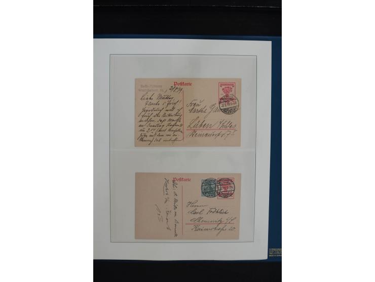 1872/1923, gestempelte, in den Hauptnummern weitgehend kpl. Sammlung mit u.a. Mi.-Nr. 3 (Ersttag), 21b, 24, 28, 49aa (2, einm