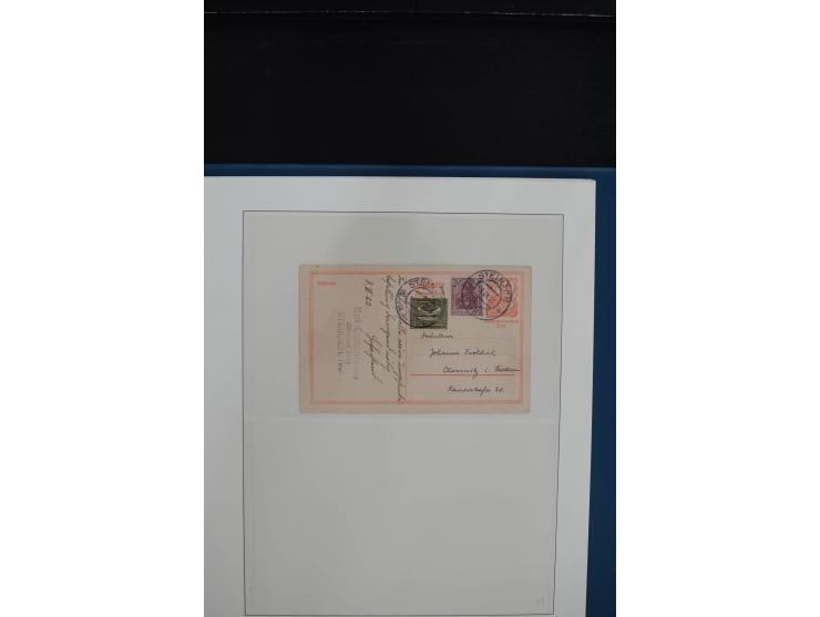 1872/1923, gestempelte, in den Hauptnummern weitgehend kpl. Sammlung mit u.a. Mi.-Nr. 3 (Ersttag), 21b, 24, 28, 49aa (2, einm