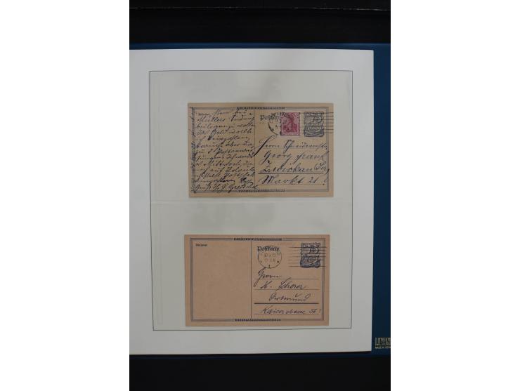 1872/1923, gestempelte, in den Hauptnummern weitgehend kpl. Sammlung mit u.a. Mi.-Nr. 3 (Ersttag), 21b, 24, 28, 49aa (2, einm