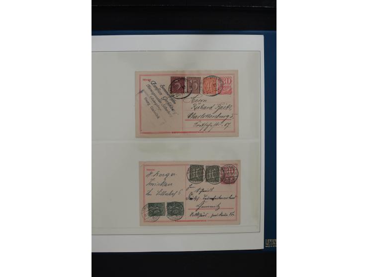 1872/1923, gestempelte, in den Hauptnummern weitgehend kpl. Sammlung mit u.a. Mi.-Nr. 3 (Ersttag), 21b, 24, 28, 49aa (2, einm