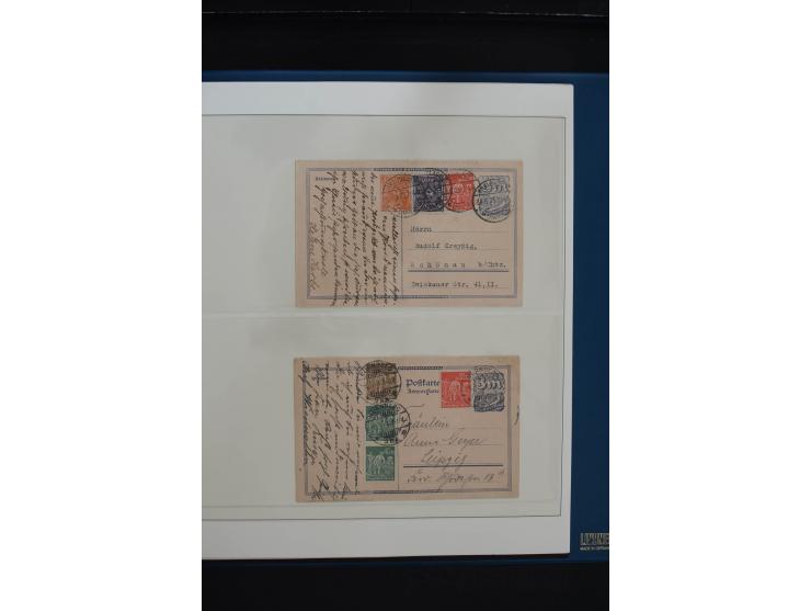 1872/1923, gestempelte, in den Hauptnummern weitgehend kpl. Sammlung mit u.a. Mi.-Nr. 3 (Ersttag), 21b, 24, 28, 49aa (2, einm