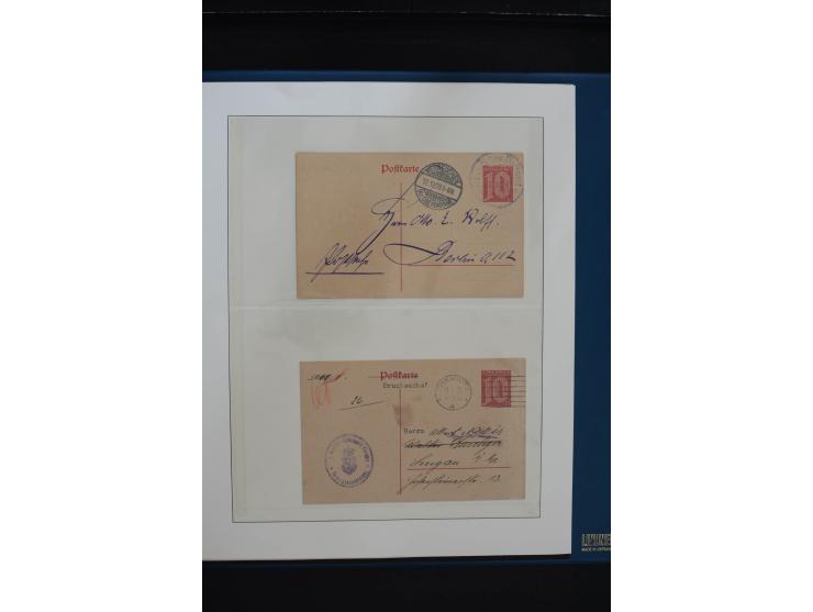 1872/1923, gestempelte, in den Hauptnummern weitgehend kpl. Sammlung mit u.a. Mi.-Nr. 3 (Ersttag), 21b, 24, 28, 49aa (2, einm