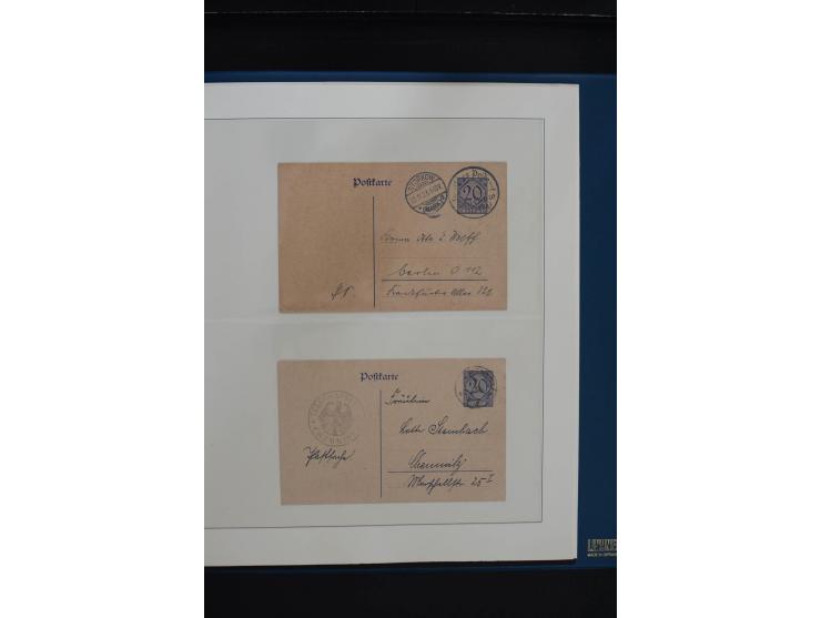 1872/1923, gestempelte, in den Hauptnummern weitgehend kpl. Sammlung mit u.a. Mi.-Nr. 3 (Ersttag), 21b, 24, 28, 49aa (2, einm