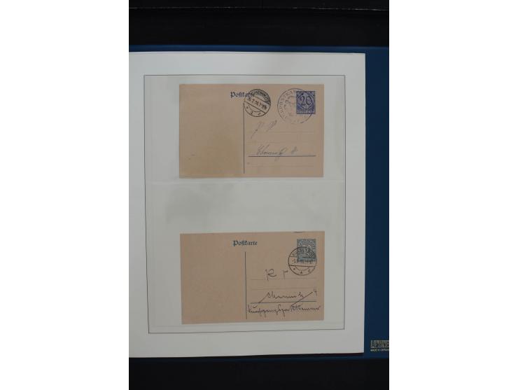 1872/1923, gestempelte, in den Hauptnummern weitgehend kpl. Sammlung mit u.a. Mi.-Nr. 3 (Ersttag), 21b, 24, 28, 49aa (2, einm