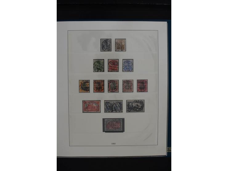1872/1923, gestempelte, in den Hauptnummern weitgehend kpl. Sammlung mit u.a. Mi.-Nr. 3 (Ersttag), 21b, 24, 28, 49aa (2, einm