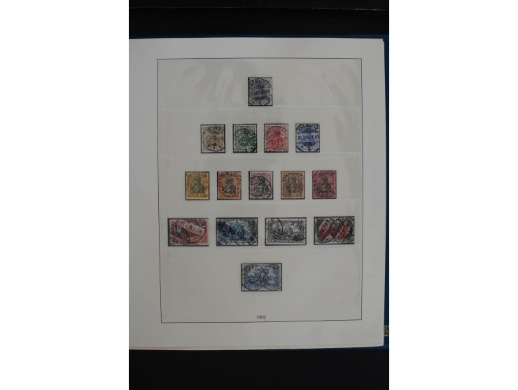 1872/1923, gestempelte, in den Hauptnummern weitgehend kpl. Sammlung mit u.a. Mi.-Nr. 3 (Ersttag), 21b, 24, 28, 49aa (2, einm