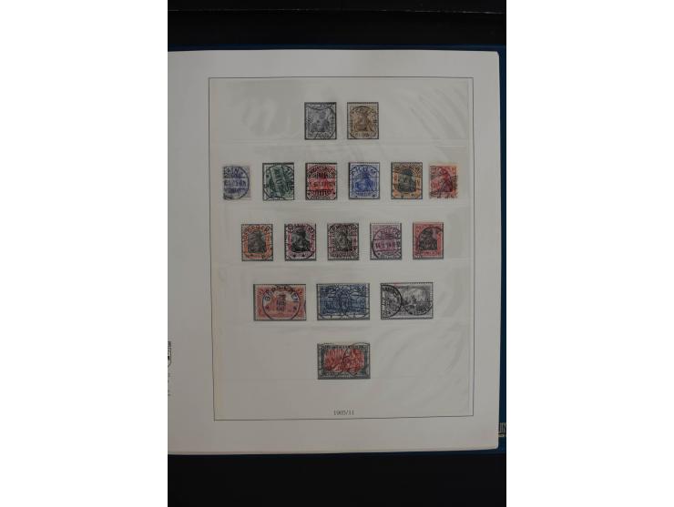 1872/1923, gestempelte, in den Hauptnummern weitgehend kpl. Sammlung mit u.a. Mi.-Nr. 3 (Ersttag), 21b, 24, 28, 49aa (2, einm