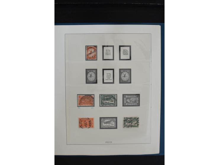 1872/1923, gestempelte, in den Hauptnummern weitgehend kpl. Sammlung mit u.a. Mi.-Nr. 3 (Ersttag), 21b, 24, 28, 49aa (2, einm