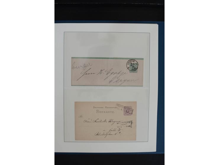 1872/1923, gestempelte, in den Hauptnummern weitgehend kpl. Sammlung mit u.a. Mi.-Nr. 3 (Ersttag), 21b, 24, 28, 49aa (2, einm