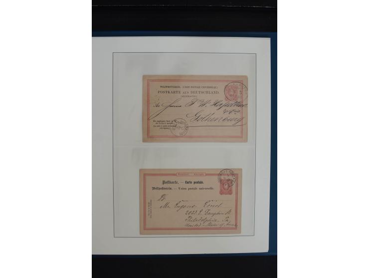 1872/1923, gestempelte, in den Hauptnummern weitgehend kpl. Sammlung mit u.a. Mi.-Nr. 3 (Ersttag), 21b, 24, 28, 49aa (2, einm