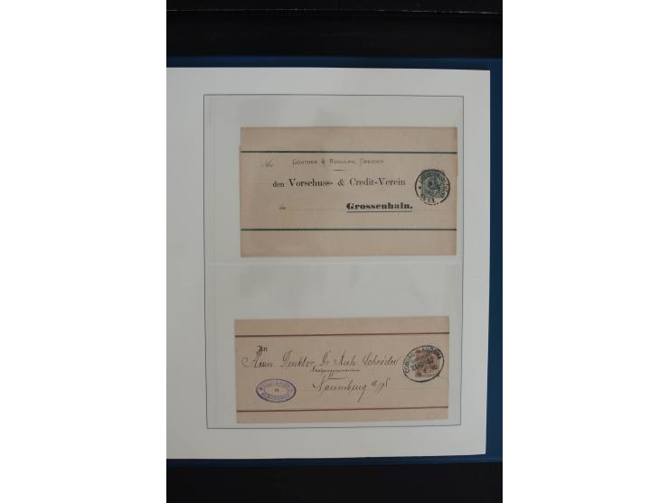 1872/1923, gestempelte, in den Hauptnummern weitgehend kpl. Sammlung mit u.a. Mi.-Nr. 3 (Ersttag), 21b, 24, 28, 49aa (2, einm