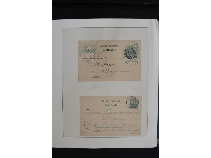 1872/1923, gestempelte, in den Hauptnummern weitgehend kpl. Sammlung mit u.a. Mi.-Nr. 3 (Ersttag), 21b, 24, 28, 49aa (2, einm