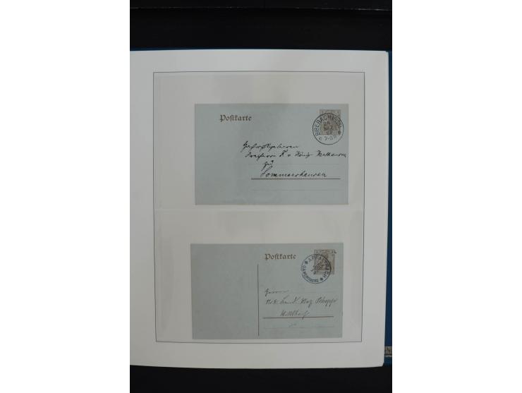 1872/1923, gestempelte, in den Hauptnummern weitgehend kpl. Sammlung mit u.a. Mi.-Nr. 3 (Ersttag), 21b, 24, 28, 49aa (2, einm