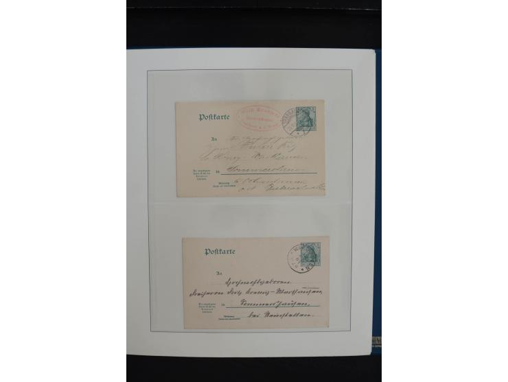 1872/1923, gestempelte, in den Hauptnummern weitgehend kpl. Sammlung mit u.a. Mi.-Nr. 3 (Ersttag), 21b, 24, 28, 49aa (2, einm