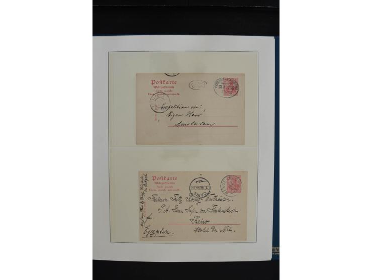 1872/1923, gestempelte, in den Hauptnummern weitgehend kpl. Sammlung mit u.a. Mi.-Nr. 3 (Ersttag), 21b, 24, 28, 49aa (2, einm