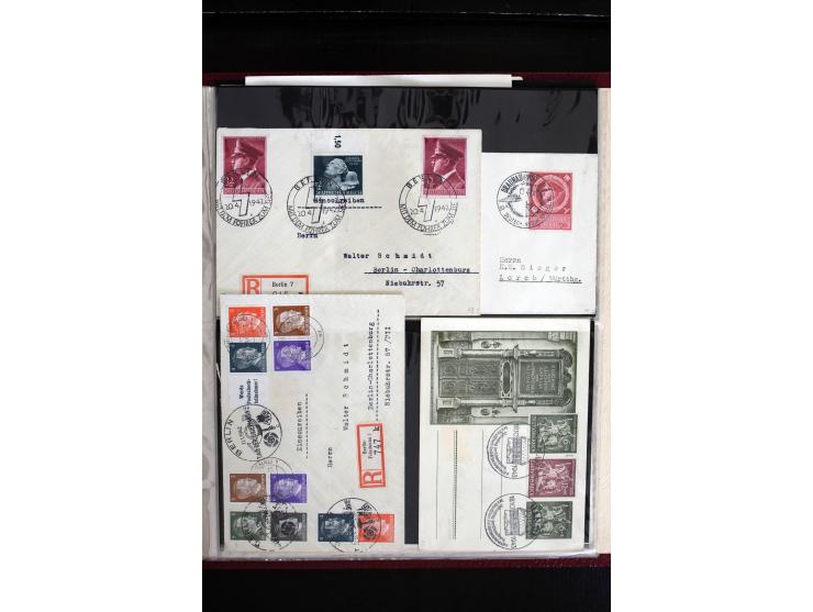 1872/1945, sehr schöne ungebrauchte und gestempelte Sammlung beginnend mit umfangreichen Brustschildteil, danach guter Teil P