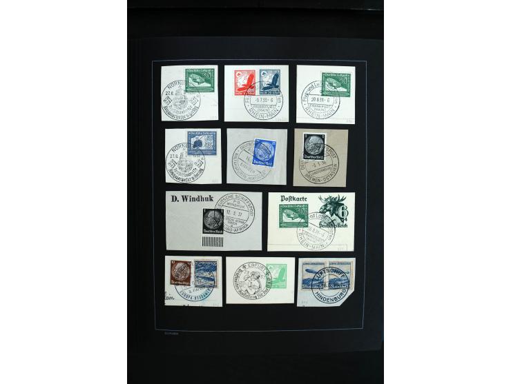 1872/1945, sehr schöne ungebrauchte und gestempelte Sammlung beginnend mit umfangreichen Brustschildteil, danach guter Teil P